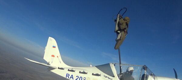 Essai d'un siège éjectable russe pour avions civils légers - Sputnik Afrique